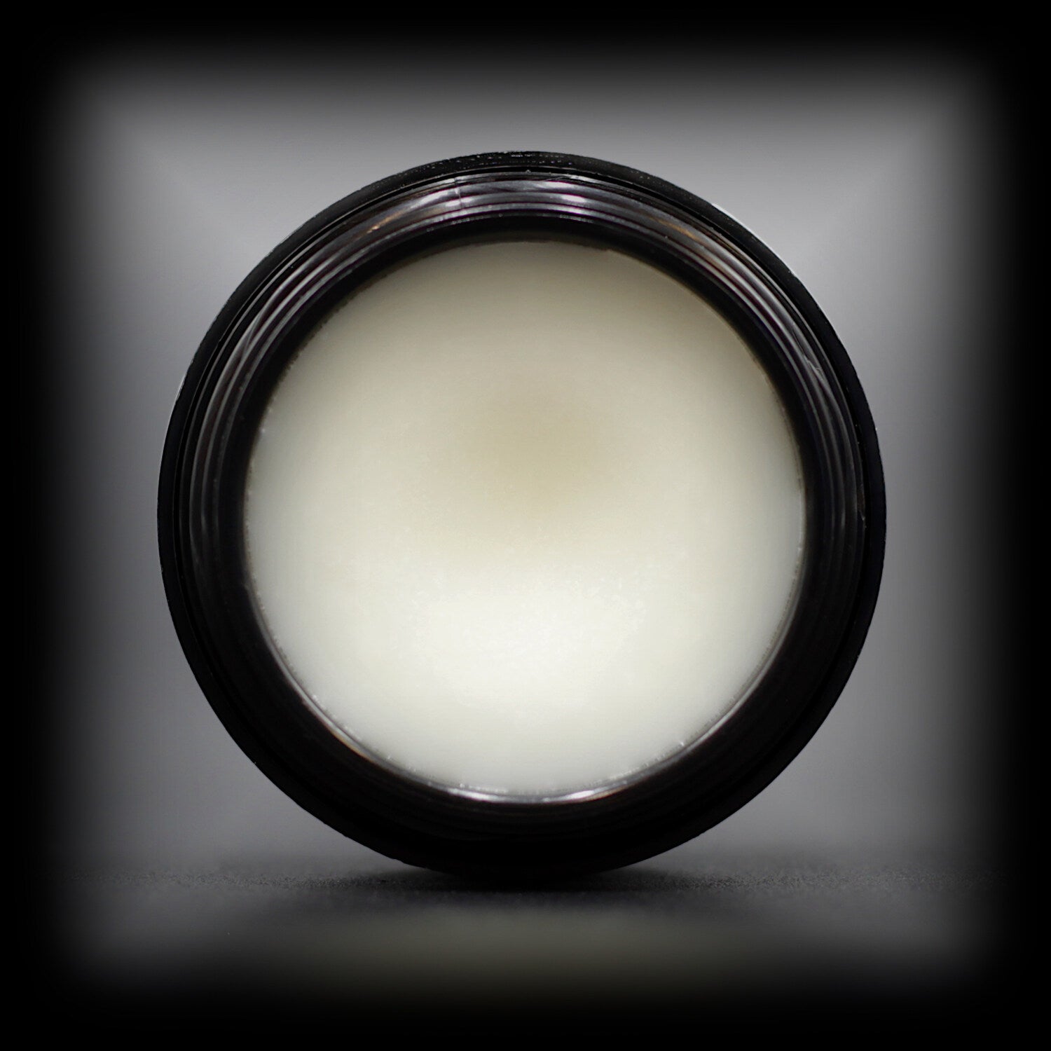 Naturally Wicked Pineapple Lip Balm With Lid Removed, Exposing Beautiful White, Lip Plumping Balm