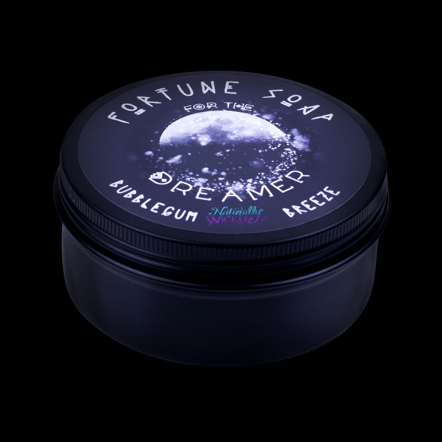 The Perfect Gift For A Dreamer. Naturally Wicked Fortune Soap For The Dreamer. Black Gloss Gift Tin Included