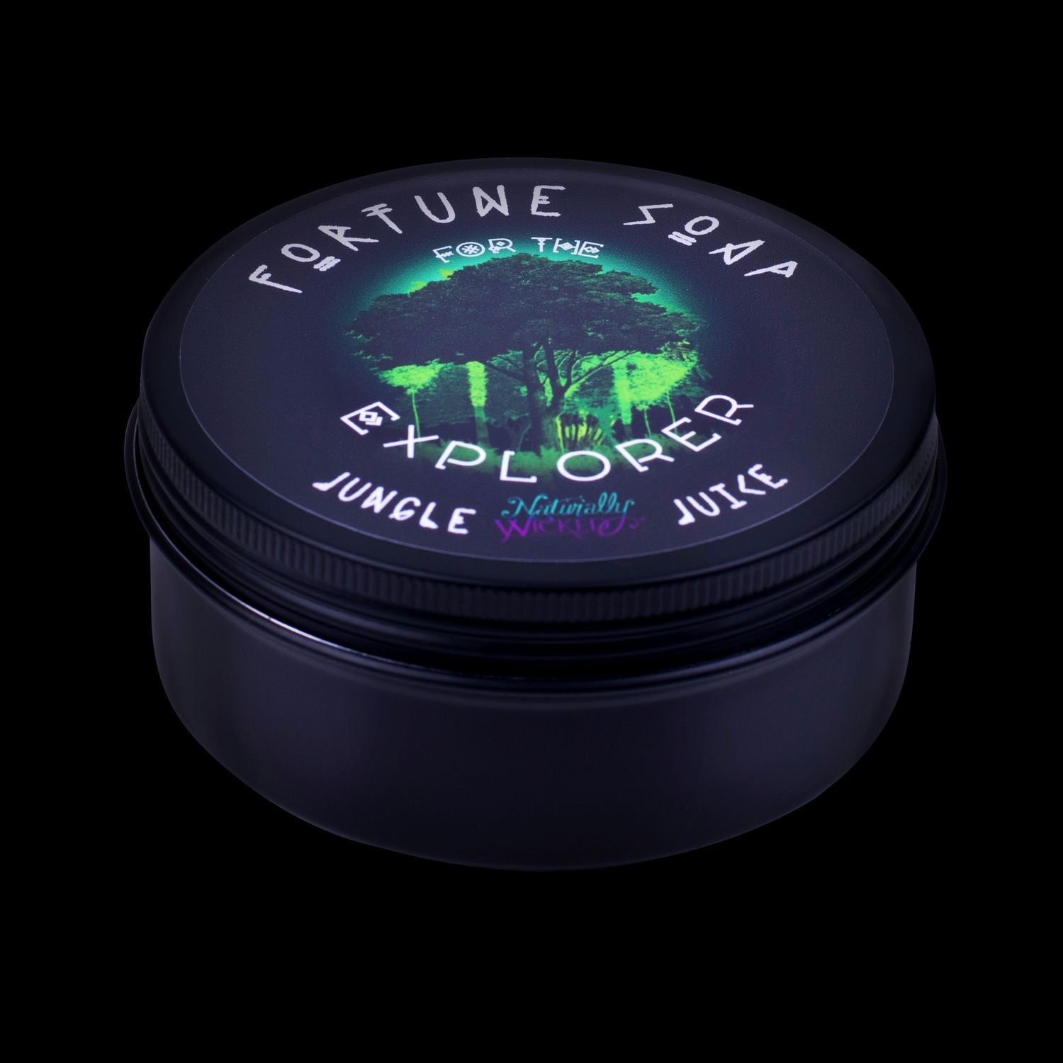 The Perfect Gift For An Explorer . Naturally Wicked Fortune Soap For The Explorer. Black Gloss Gift Tin Included